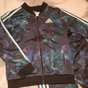 Girls Adidas Track Outfit - Kids Size M (10/12)